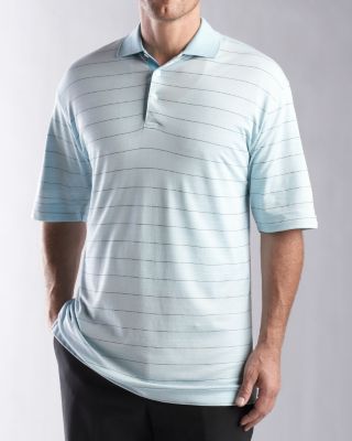 Men's Vista Stripe Pique Polo