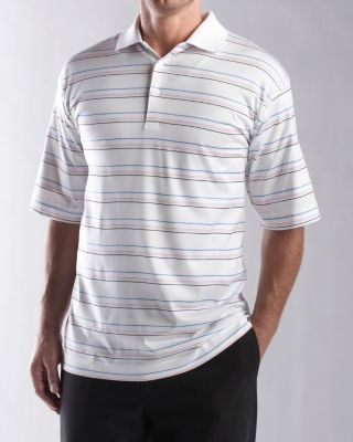 Men's Signature 60/2's Montego Stripe Polo