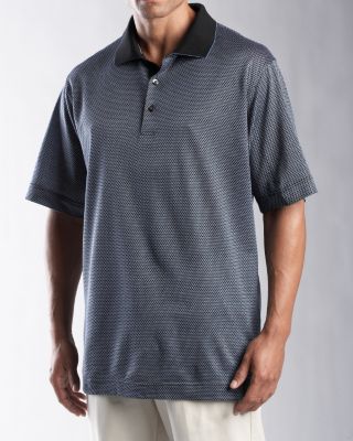 Men's Signature 80/2's Diamond Jacquard Polo