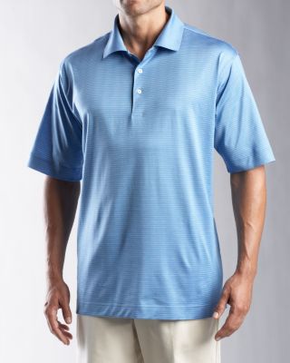 Men's Signature 60/2's Atomic Stripe Polo