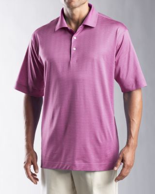 Men's Signature 60/2's Atomic Stripe Polo