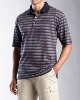 Men's Elite Stripe Jersey Polo