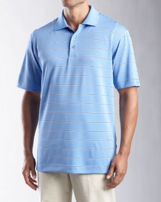 Men's CB DryTec Prominence Pique Stripe Polo