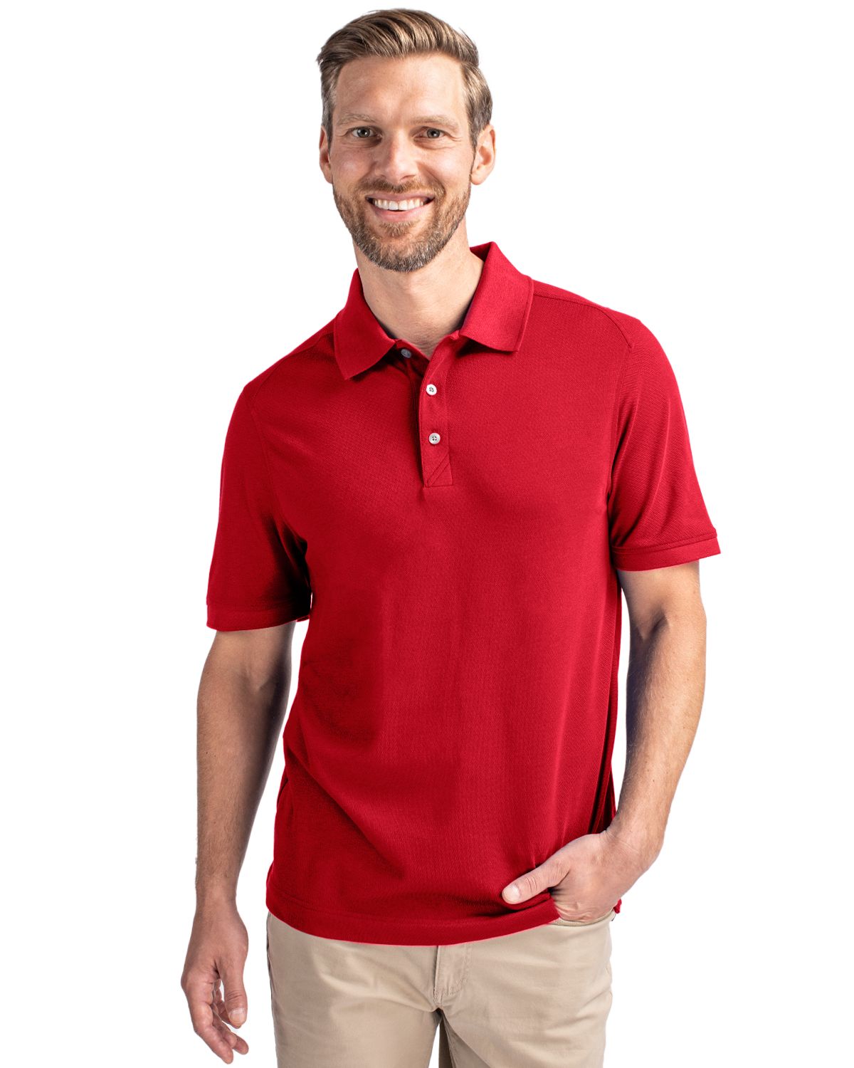 Cutter & Buck Advantage Epic Confidence Recycled Tri-Blend Pique Mens Big & Tall Polo Big & Tall 36