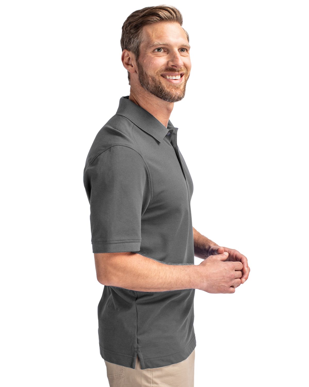 Cutter & Buck Advantage Epic Confidence Recycled Tri-Blend Pique Mens Big & Tall Polo Big & Tall 62