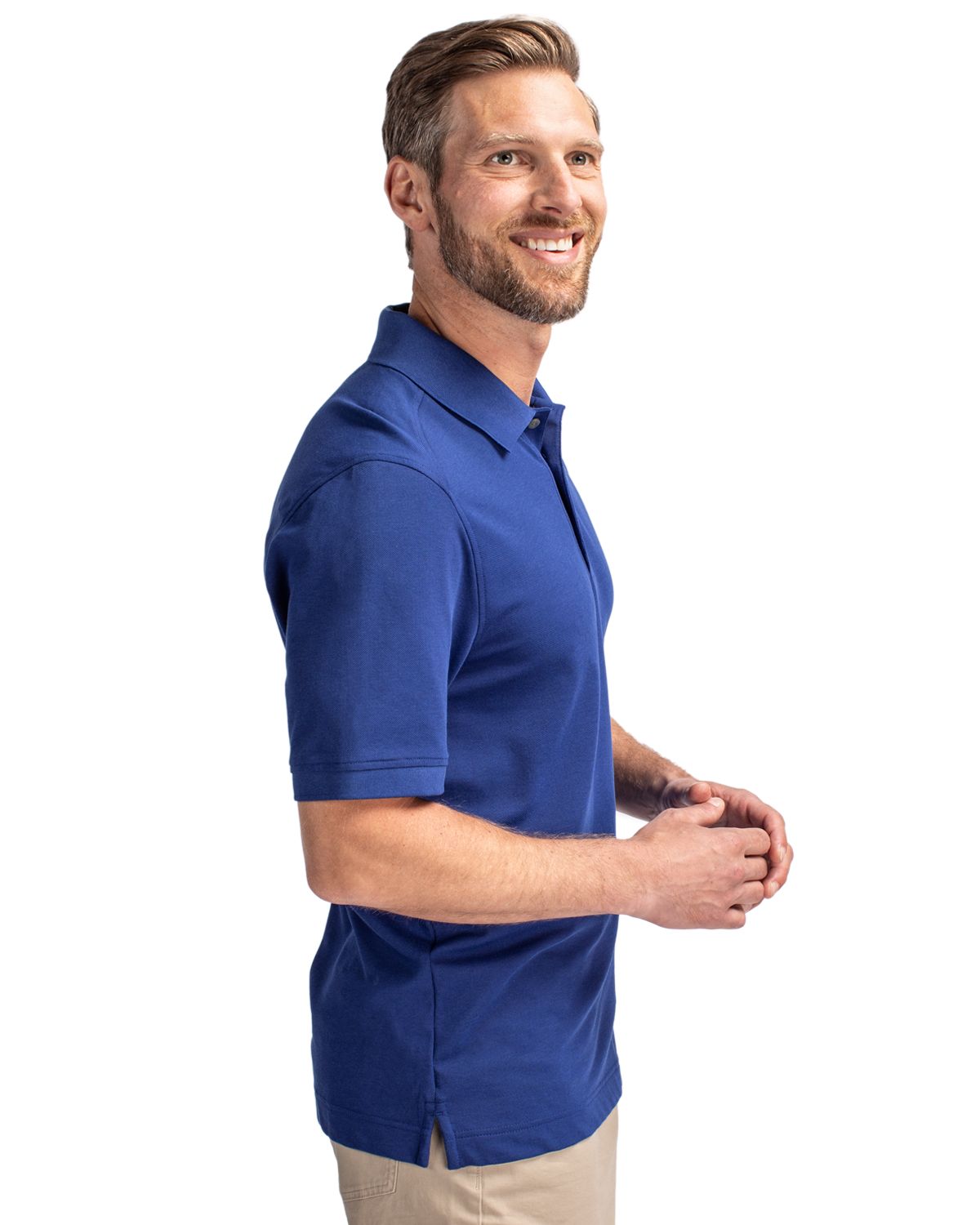 Cutter & Buck Advantage Epic Confidence Recycled Tri-Blend Pique Mens Big & Tall Polo Big & Tall 76