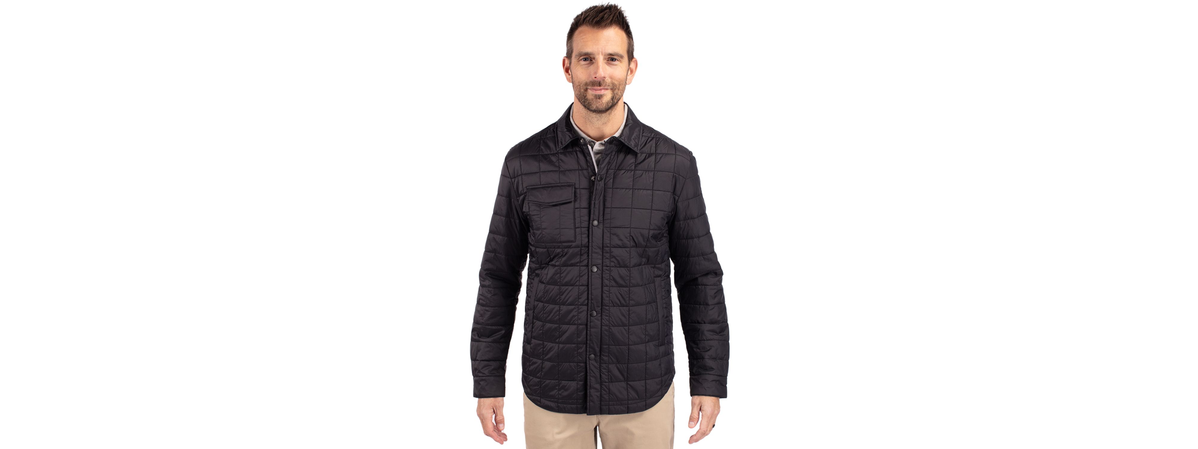 Cutter & Buck Rainier Insulated Shirt Jacket