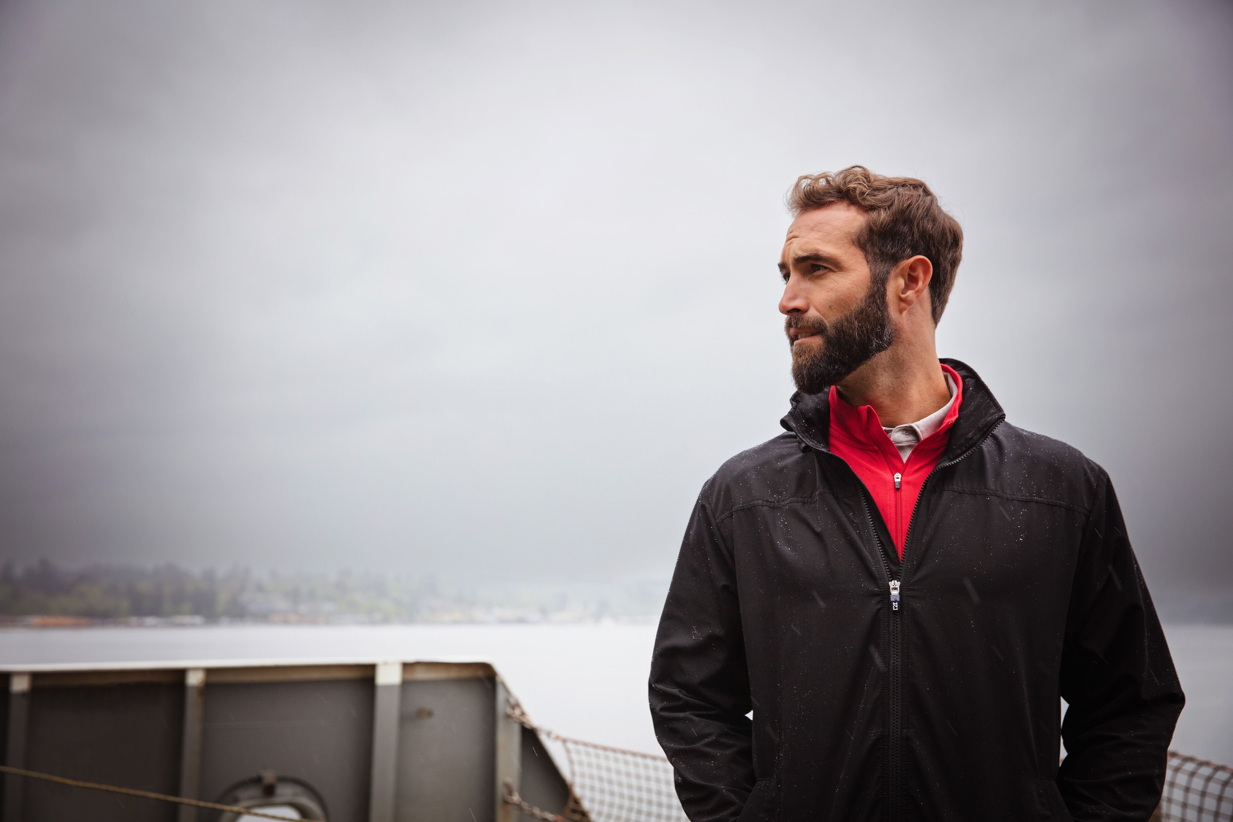 Cutter & Buck Charter Recycled Packable Mens Full Zip Jacket 139