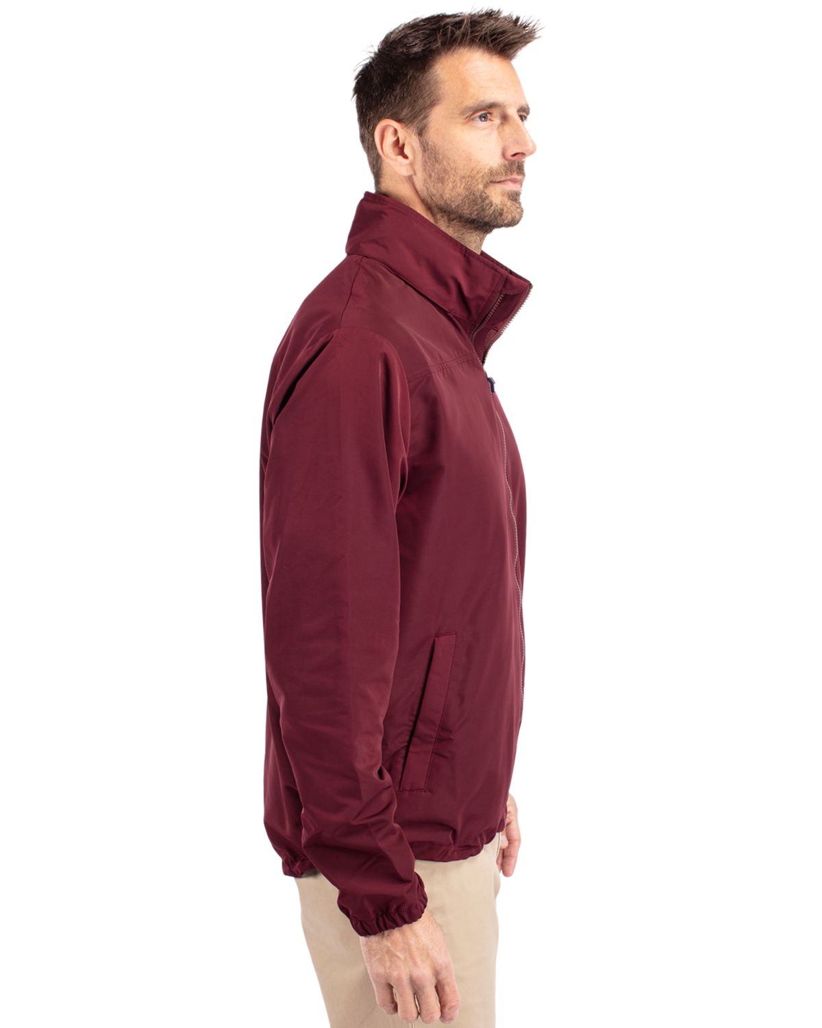 Cutter & Buck Charter Recycled Packable Mens Full Zip Jacket 77