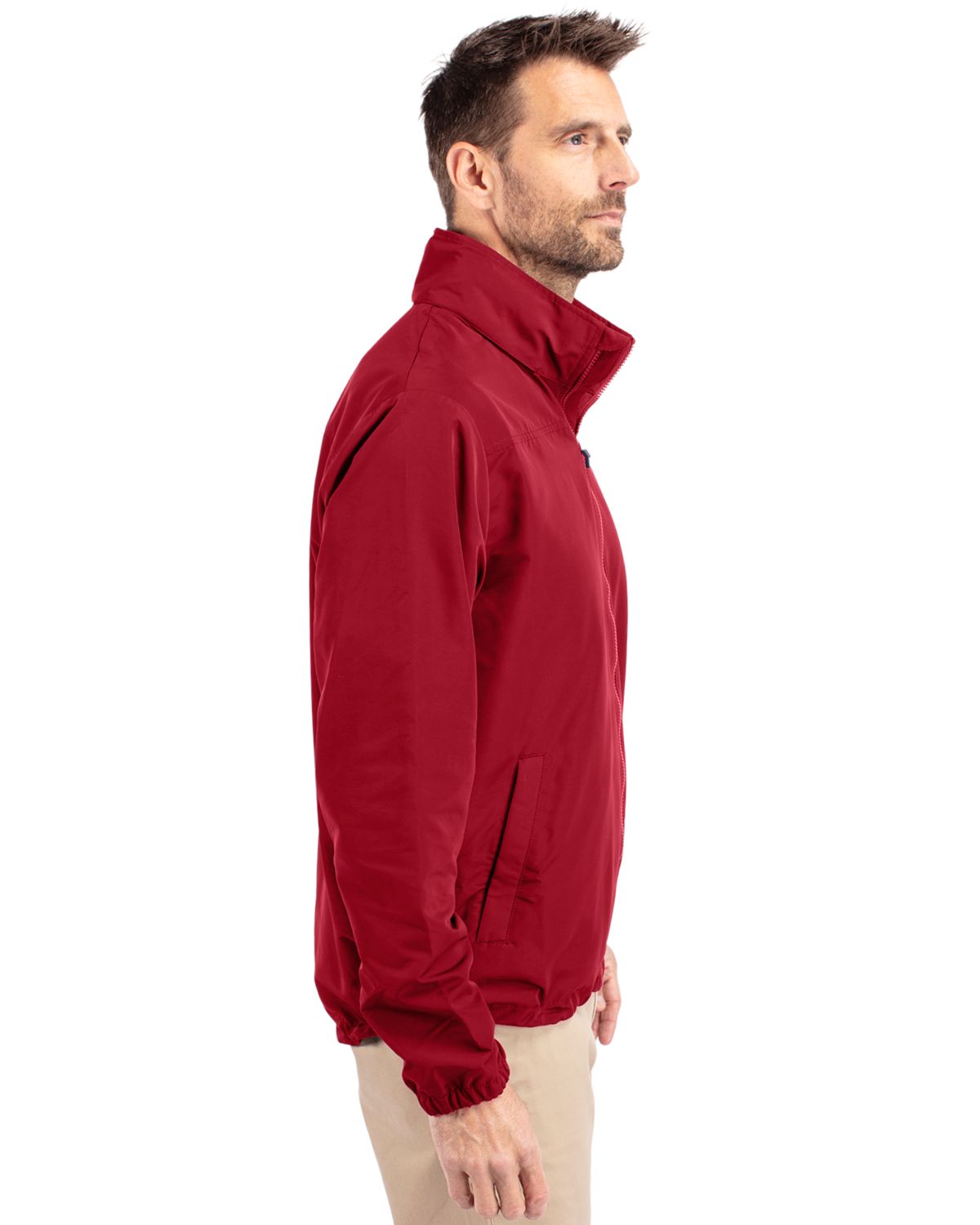 Cutter & Buck Charter Recycled Packable Mens Full Zip Jacket 133