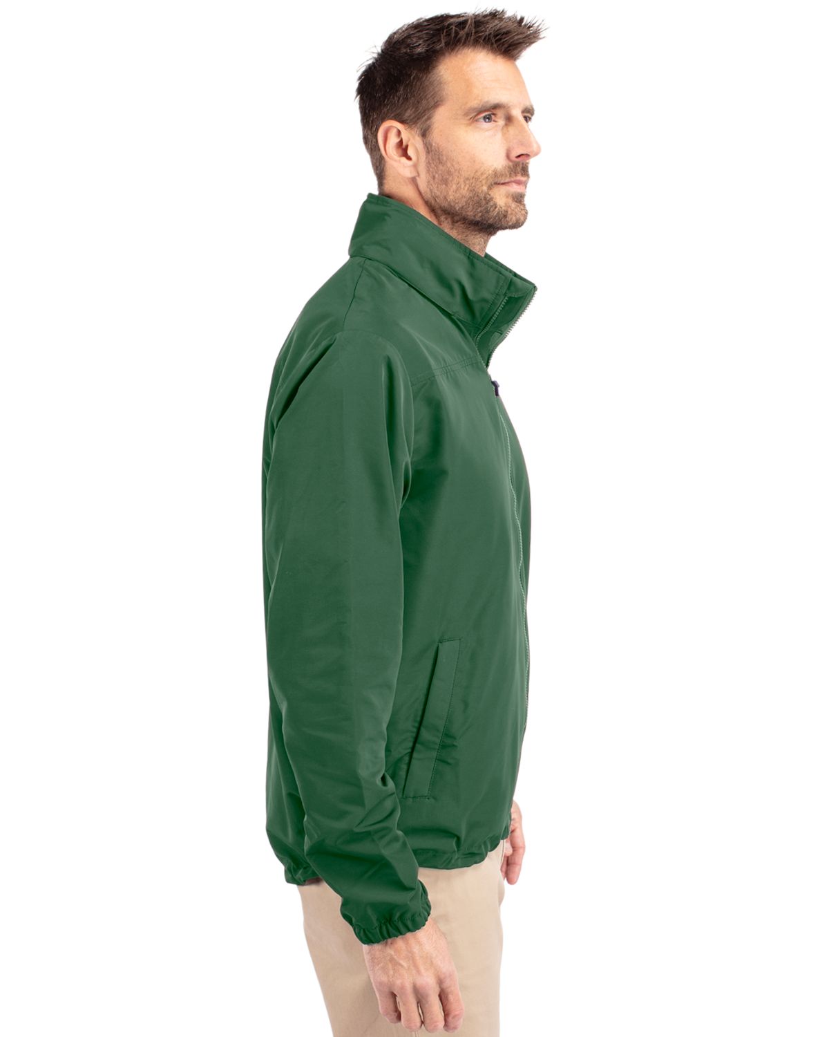 Cutter & Buck Charter Recycled Packable Mens Full Zip Jacket 78