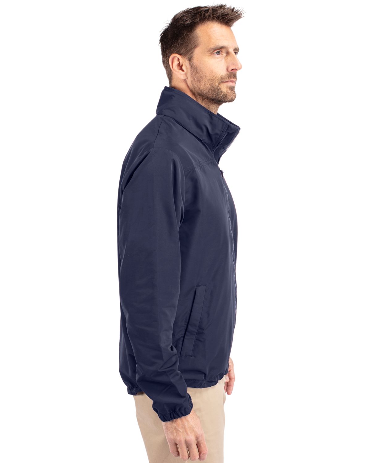 Cutter & Buck Charter Recycled Packable Mens Full Zip Jacket 142