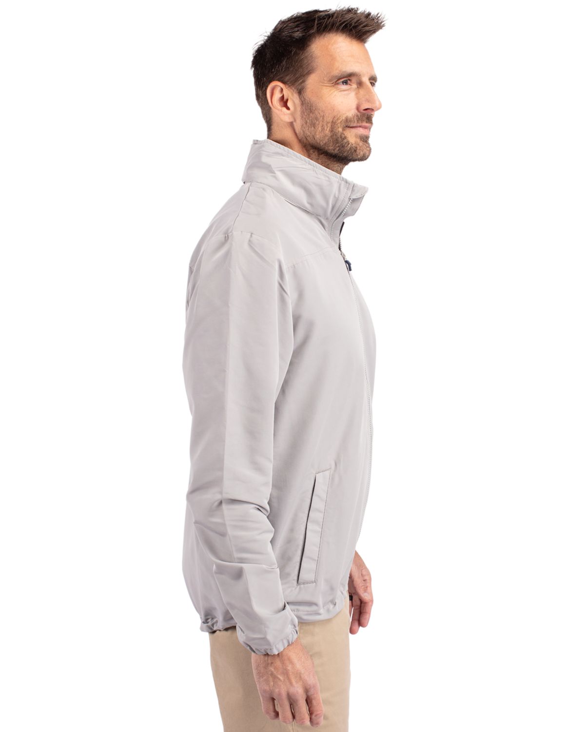 Cutter & Buck Charter Recycled Packable Mens Full Zip Jacket 121