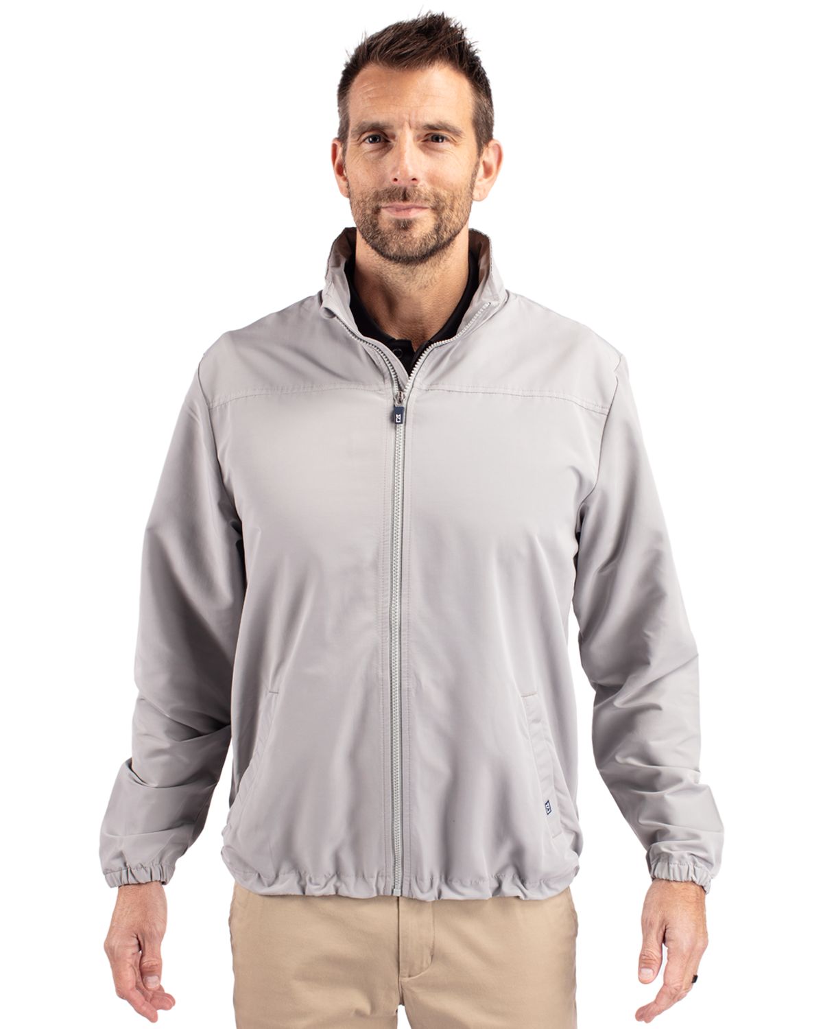 Cutter & Buck Charter Recycled Packable Mens Full Zip Jacket 123