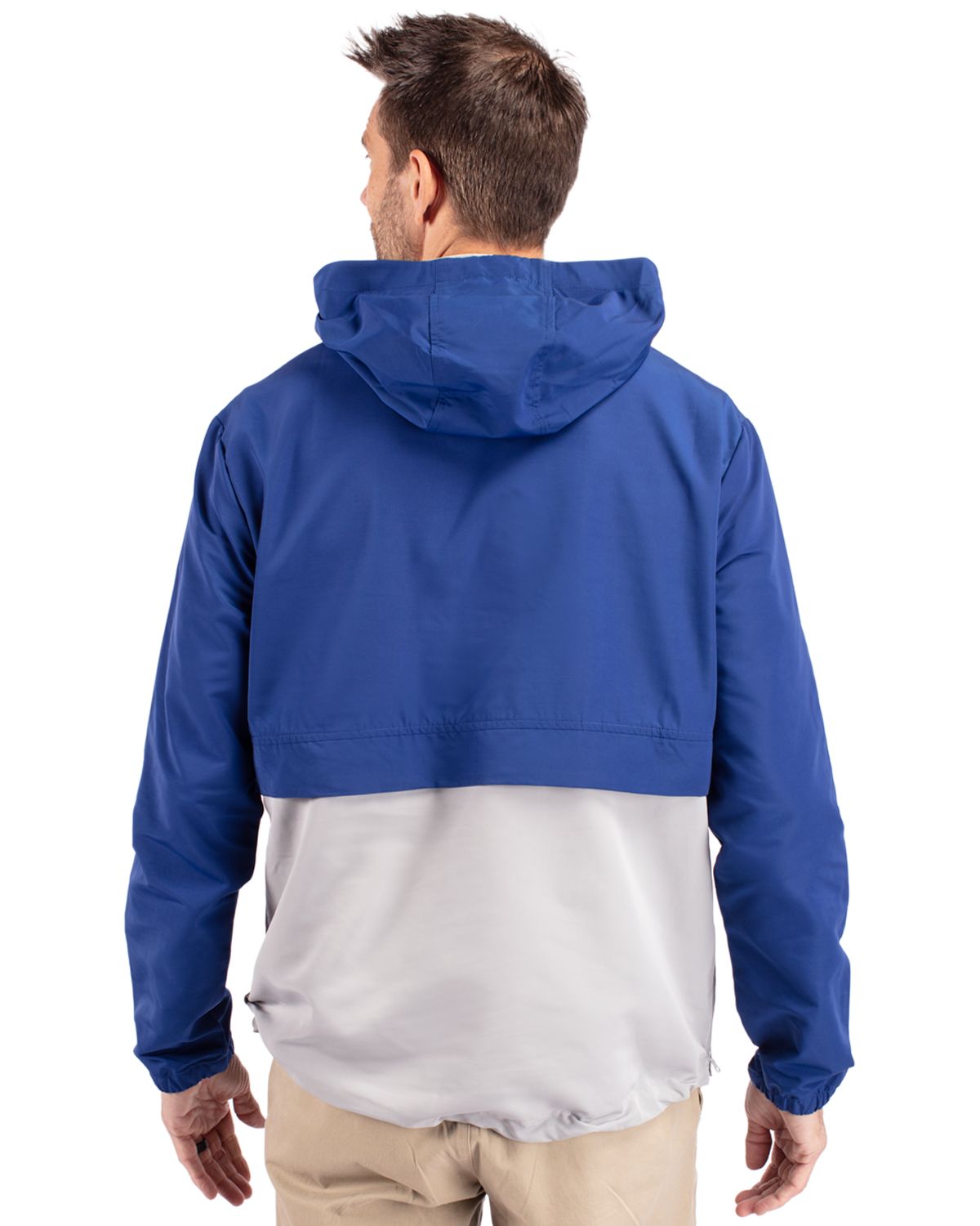 Cutter & Buck Charter Recycled Packable Mens Half Zip Anorak Jacket 82