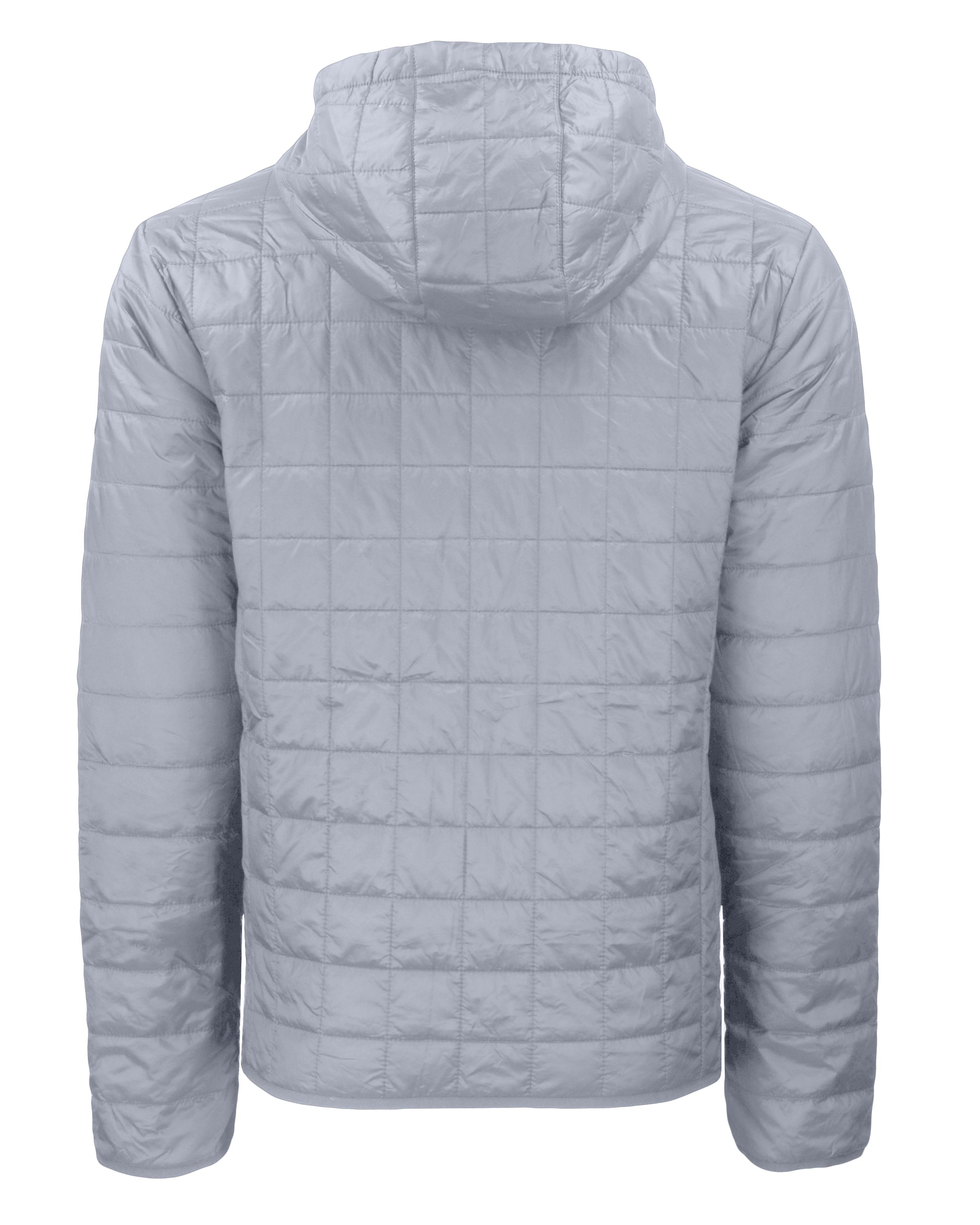 Cutter & Buck Rainier Recycled Insulated Puffer Mens Full Zip Hooded Jacket Jacket 58