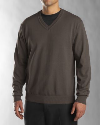 Mens B&T Meridian V-neck Sweater