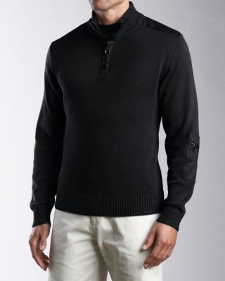 Men's Rush Hour Cotton Hybrid Snap Mock