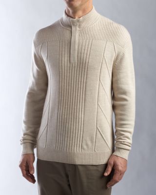 Men's Signature Belgrano Merino Half Zip