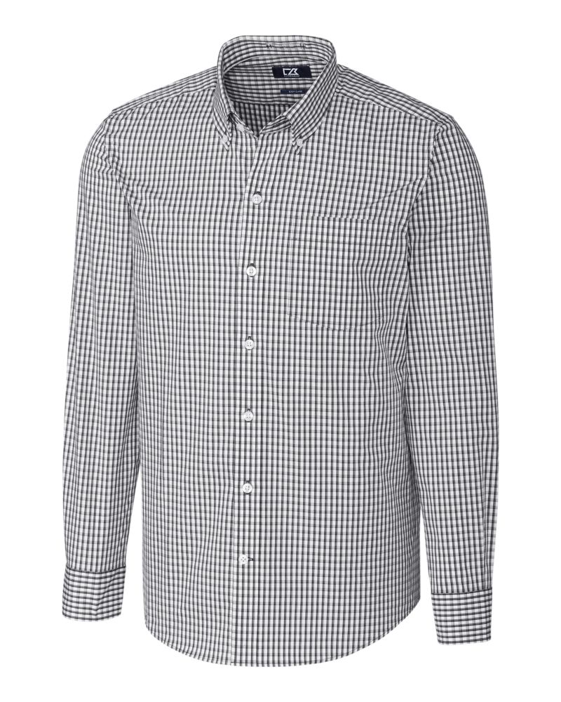 L/S Tailored Fit Stretch Gingham