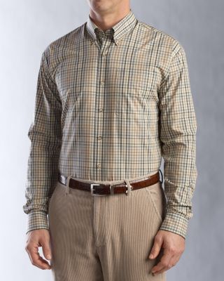 Men's L/S Bowery Plaid