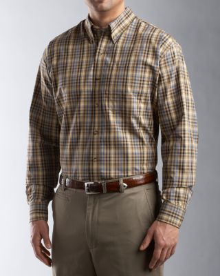 Men's L/S Bridge Plaid