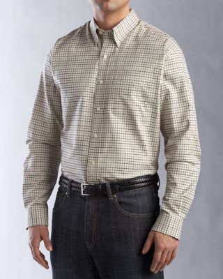 Men's B&T L/S Cruz Windowpane