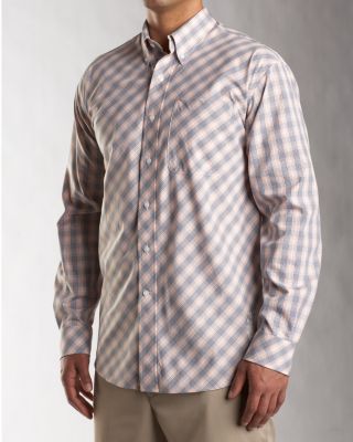 Men's B&T L/S South Coast Plaid Shirt