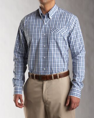 Men's B&T L/S Diego Plaid Shirt