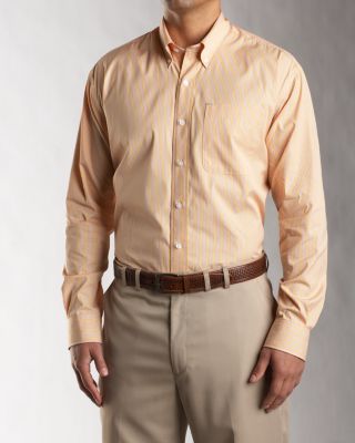 Men's B&T L/S Fiesta Bay Stripe Shirt