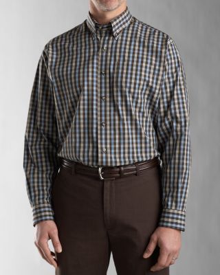 Men's B&T L/S Big Cedar Plaid Shirt