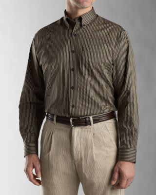 Men's B&T L/S Sutter Stripe Shirt