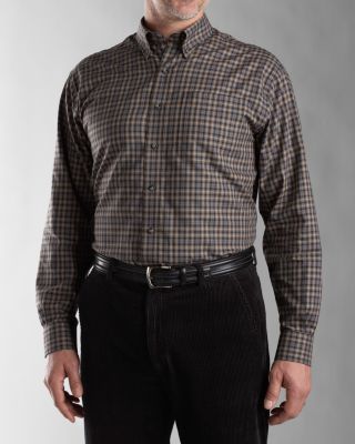 Men's B&T L/S Robert Plaid Shirt