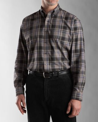 Men's B&T L/S Pacific Heights Plaid Shirt