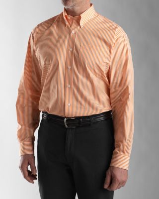 Mens L/S Academic Stripe Shirt
