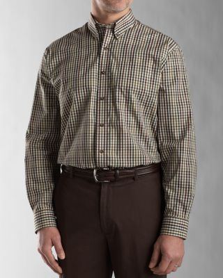 Men's B&T L/S Balsam Plaid Shirt