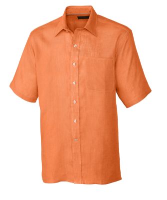 Mens Hamlin Solid Linen Shirt