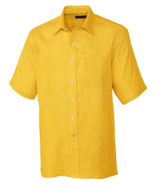 Men's B&T Hamlin Solid Linen Shirt