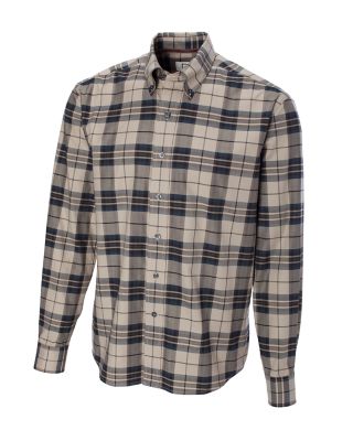 B&T L/S Malden Plaid