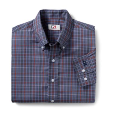 B&T L/S Spring Weight Kent Plaid