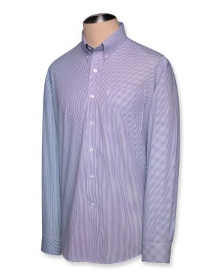 Men's L/S Wrinkle Resistant Bengal Stripe Shirt