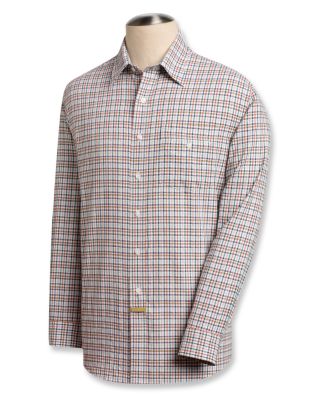 Men's L/S Trumpet Plaid Shirt