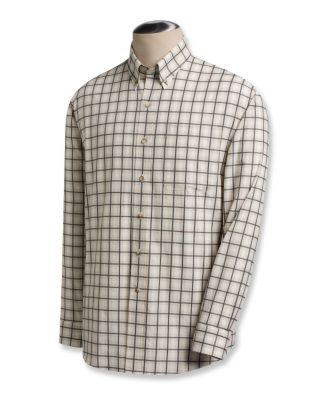 L/S Skyscraper Plaid Ivory XXS