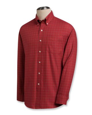 Men's L/S Conference Plaid Shirt