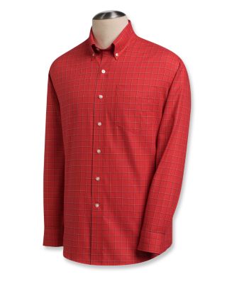Men's L/S Conference Plaid Shirt