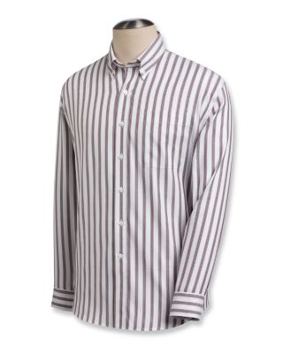 Men's L/S Athletic Stripe Shirt