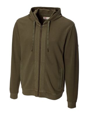 B&T Yesler Garment Dye Full Zip