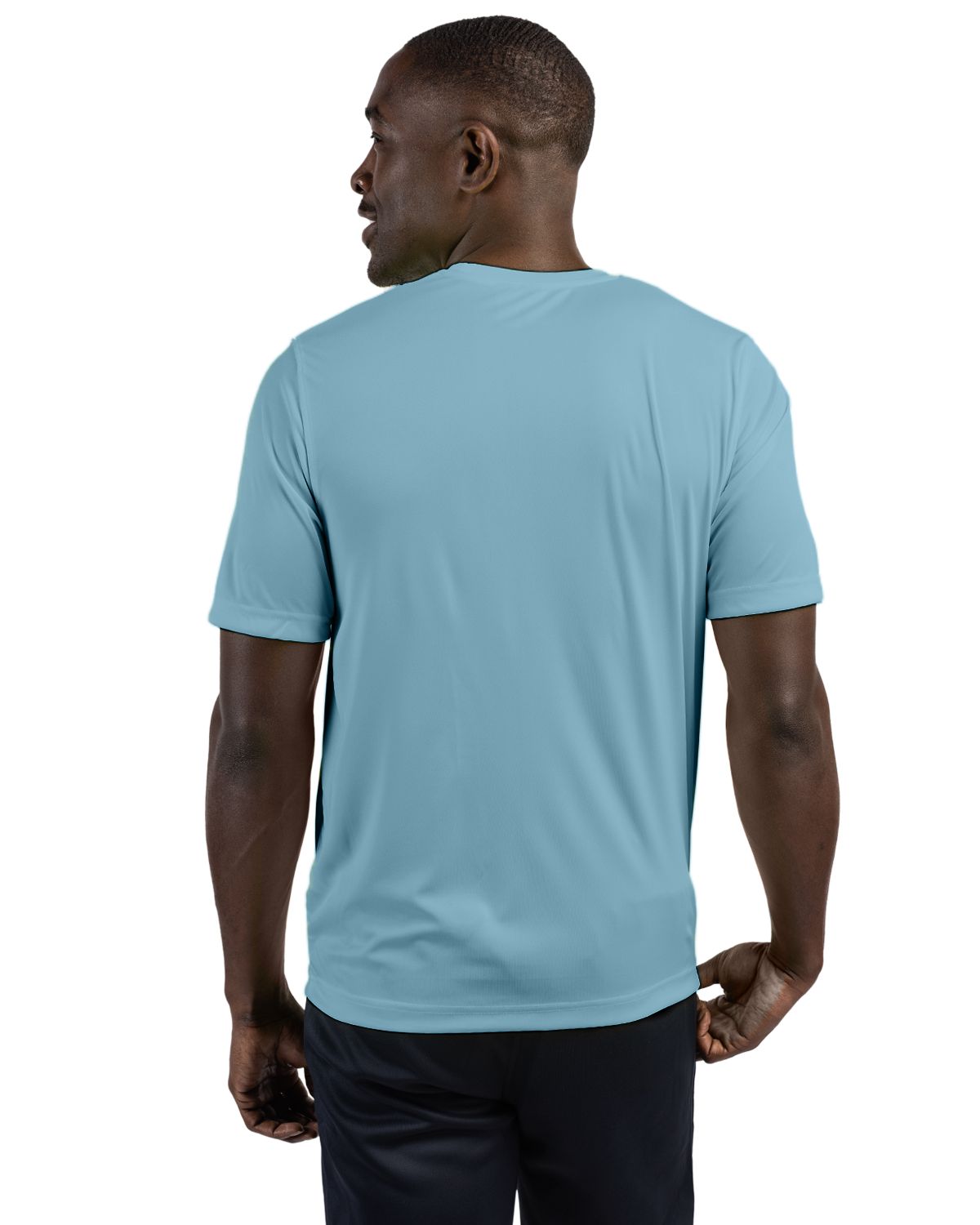 Clique Spin Solution-dyed Performance Jersey Mens Short Sleeve Tee 101