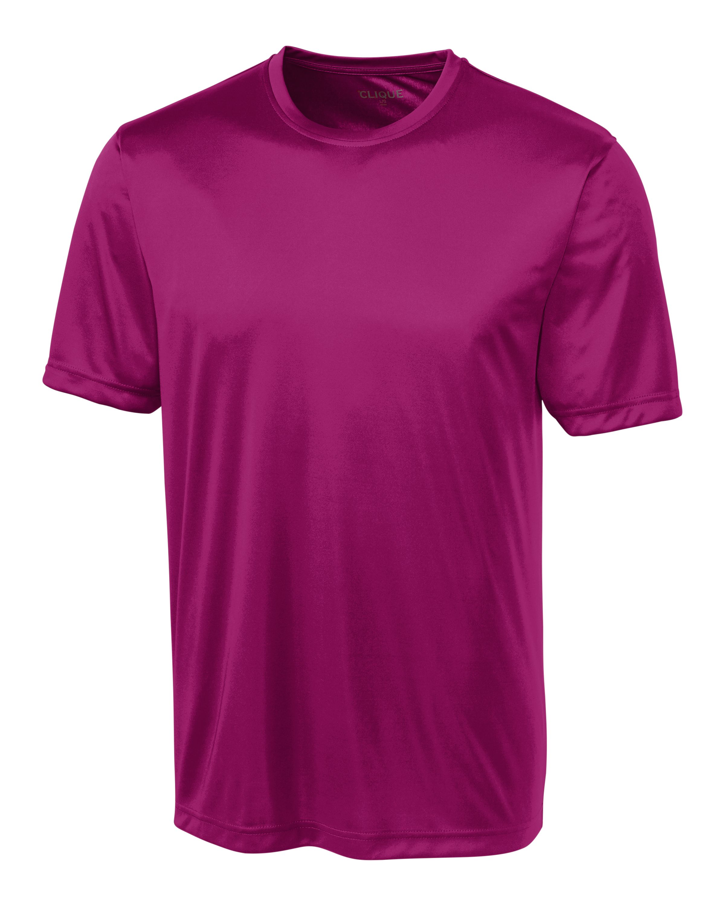Clique Spin Solution-dyed Performance Jersey Mens Short Sleeve Tee 86