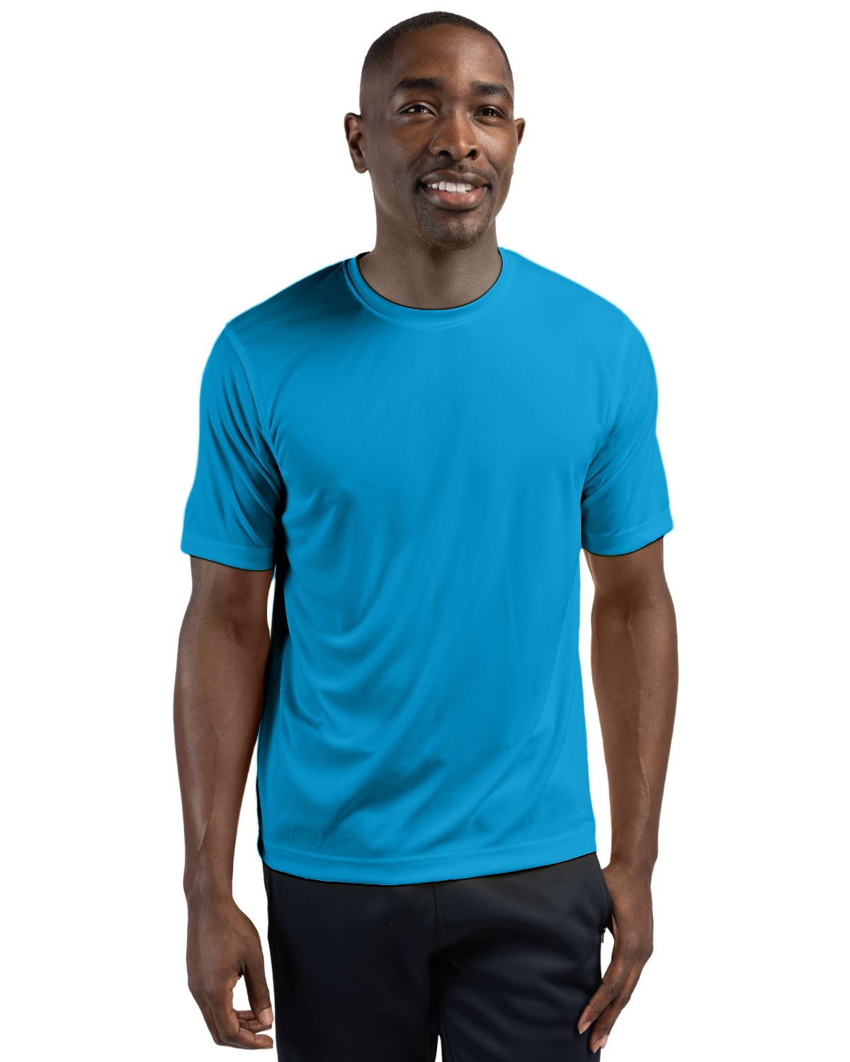 Clique Spin Solution-dyed Performance Jersey Mens Short Sleeve Tee 111